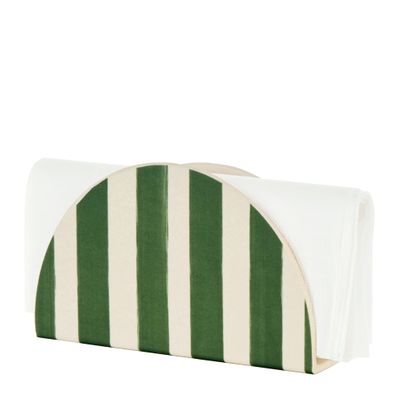 NAPKIN HOLDER BAMBOO/GREEN 14.5CM, D&W