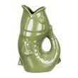 JUG FISH GREEN 24X14.8CM, HYDRA