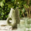 JUG FISH GREEN 24X14.8CM, HYDRA