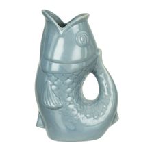 JUG FISH BLUE 24X14.8CM, HYDRA