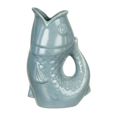 JUG FISH BLUE 24X14.8CM, HYDRA