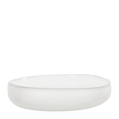 BOWL SERVING GLASS FROSTED 30CM, NEVOSO