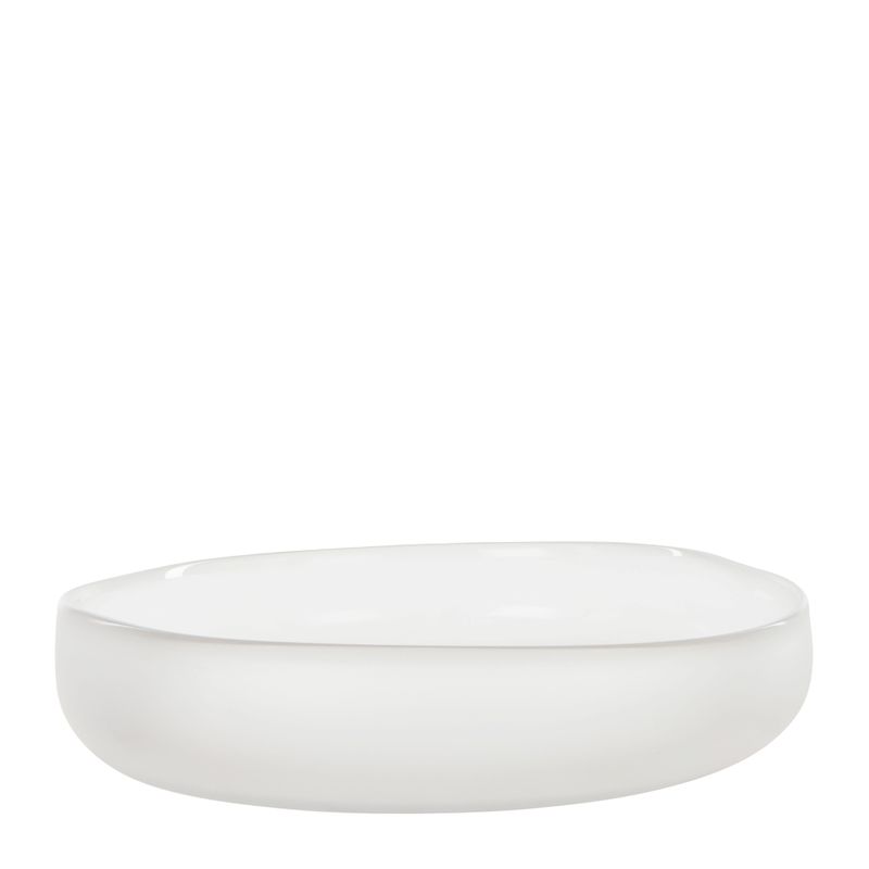 BOWL SERVING GLASS FROSTED 30CM, NEVOSO