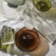 BOWL SERVING GLASS AMBER 22.5CM, NEVOSO