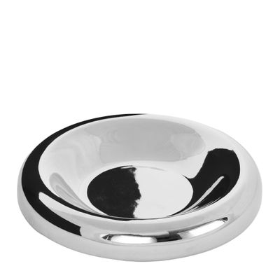 SERVING DISH RND CHROME 18.4X7CM, PRATA
