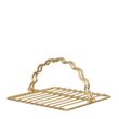 NAPKIN HOLDER GOLD 20X18X10CM, D&W
