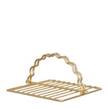 NAPKIN HOLDER GOLD 20X18X10CM, D&W