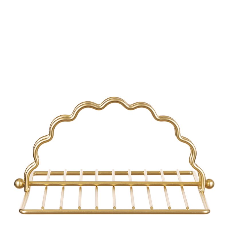 NAPKIN HOLDER GOLD 20X18X10CM, D&W