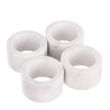 NAPKIN RINGS GREY MARBLE SET-4, NUVOLO