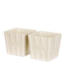 BOWL POPCORN SET-2 12.5X12.5CM, D&W