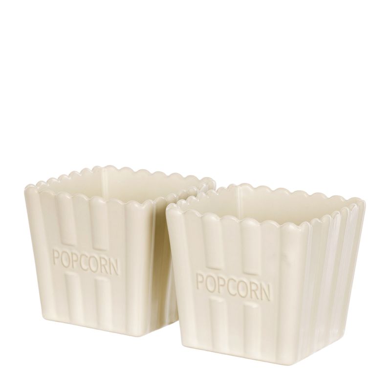 BOWL POPCORN SET-2 12.5X12.5CM, D&W