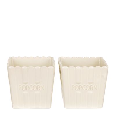 BOWL POPCORN SET-2 12.5X12.5CM, D&W