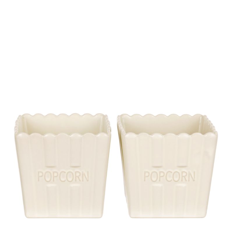 BOWL POPCORN SET-2 12.5X12.5CM, D&W