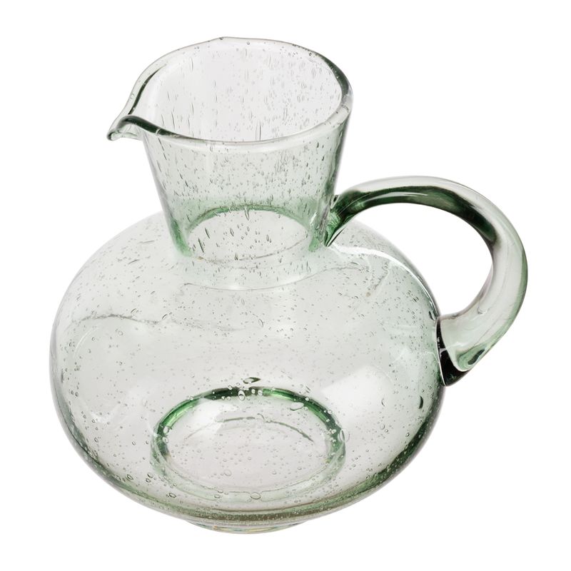 JUG GLASS 1.7LT BUBBLE GREEN, SALTARA
