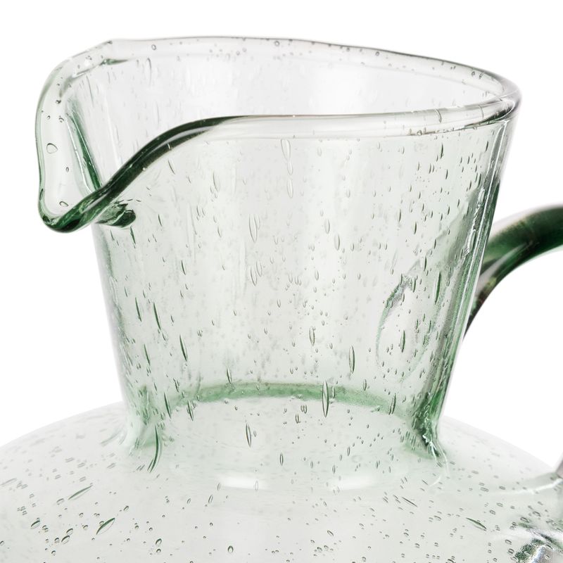 JUG GLASS 1.7LT BUBBLE GREEN, SALTARA