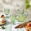 JUG GLASS 1.7LT BUBBLE GREEN, SALTARA