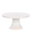 CAKE STAND PORCELAIN WHT 25.5CM, D&W