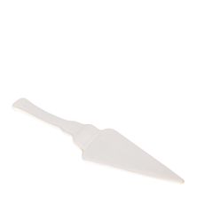 CAKE SERVER PORCELAIN WHT 25.5CM, D&W