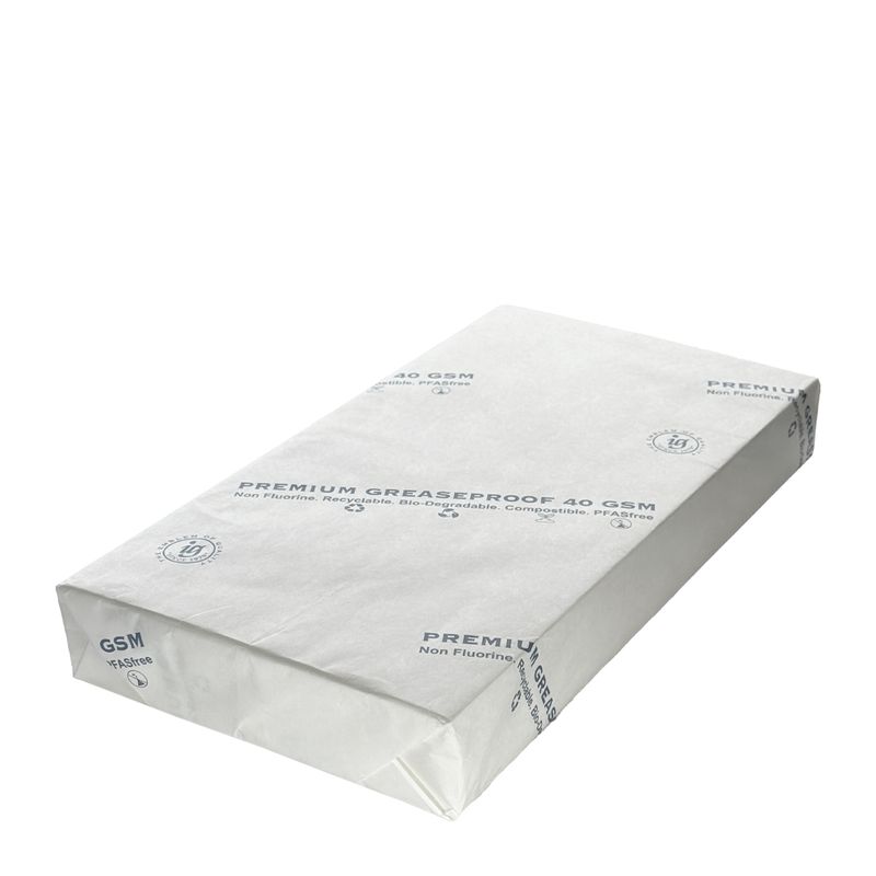 GREASE PROOF PAPER WHITE PREMIUM 425X220MM 40GSM