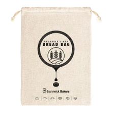 BREAD BAG COTTON 40X29CM, B BAKERS
