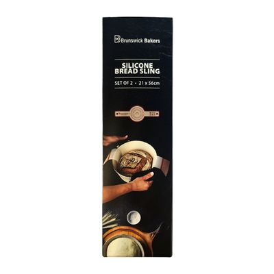 BREAD SLING SILICON SET2 21X56CM, B BAKERS