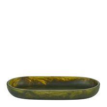 PLATTER OVAL PESTO RESIN 25.5X14CM, KIP