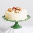 CAKE STAND MEADOW GREEN 33CM, RUFFLE