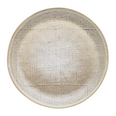 PLATTER SERVING ROUND BIRCH 33CM, LINEN