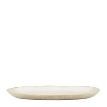 PLATTER SERVING OVAL BIRCH 30CM, LINEN