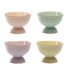 ICECREAM COUPE SET-4 MIXED COLOUR 13CM, OTTAWA