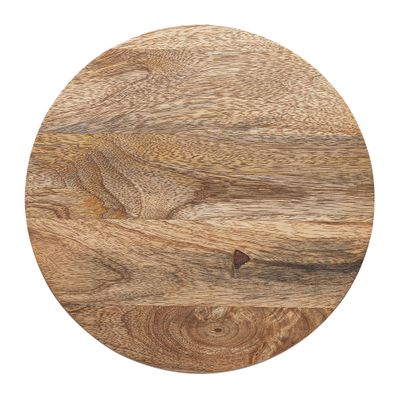 STAND ACACIA ROUND FOOTED 25X9CM, DRIFT