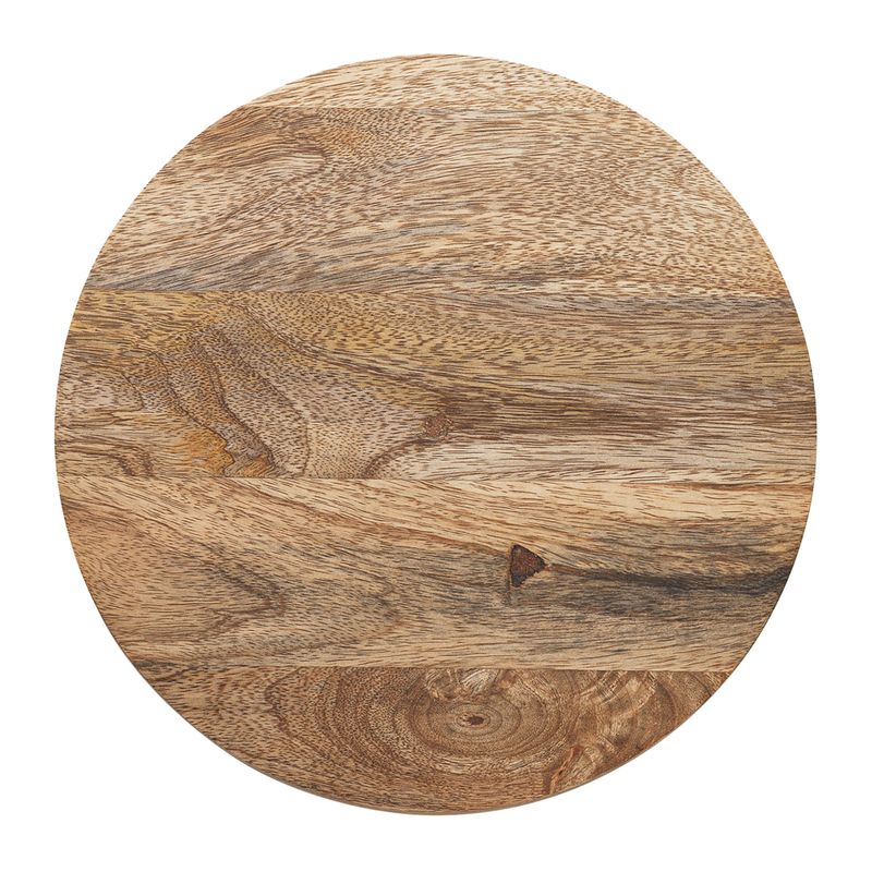 STAND ACACIA ROUND FOOTED 25X9CM, DRIFT