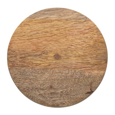 STAND ACACIA ROUND FOOTED 15X6CM, DRIFT