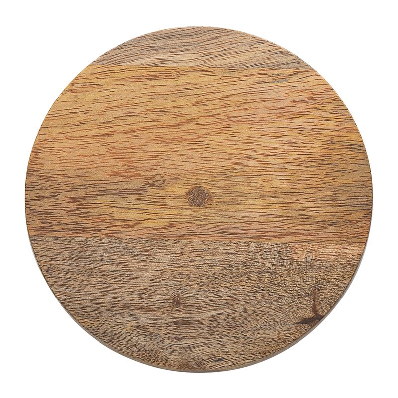 STAND ACACIA ROUND FOOTED 15X6CM, DRIFT