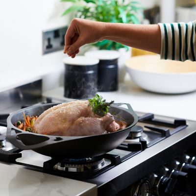 WOK DUAL HANDLE 30CM AUS-ION, SOLIDTEKNICS