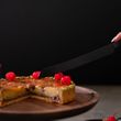 CAKE KNIFE & CAKE SERVER SET/2 BLK, SPLAYD