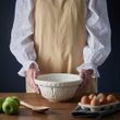 MIXING BOWL CREAM 24CM/2LT, MASON CASH