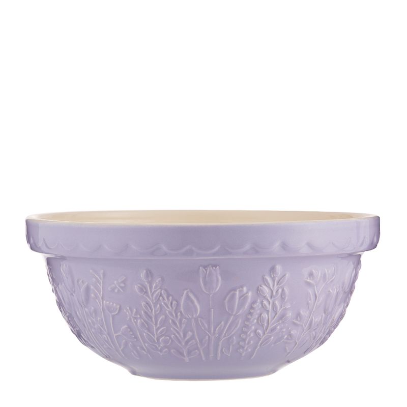 MIXING BOWL LILAC TULIP 24CM/2LT, MASON CASH