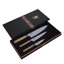 KNIFE SET 3PCE WHITE BOXED, KAI SHUN