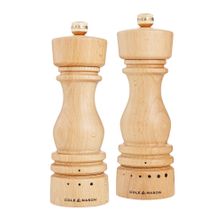 GRINDER SELECT SET NAT BEECH 18CM, C&M LONDON