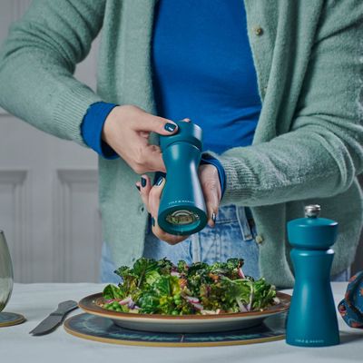 SALT/PEPPER MILL BLUE SALT 150MM, C&M KENTON