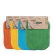 SCRUB SPONGE 4 ASST COLOURS 12X16.5CM, ECO SCRUBBER