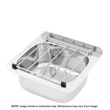 CLEANERS SINK W/GRATE & BRACKET 3MONKEES