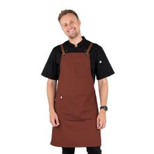 APRON BIB RUST, LUCA