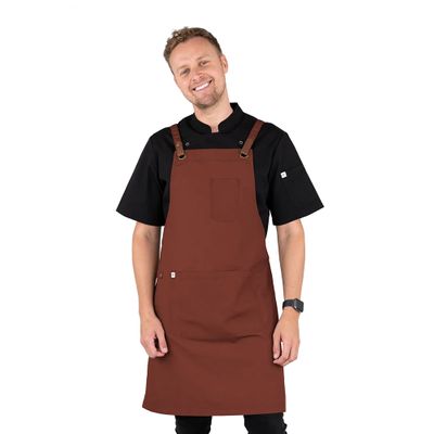 APRON BIB RUST, LUCA