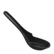 SPOON CHINESE BLK W/ NOTCH REST MELAMINE