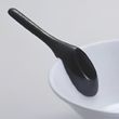 SPOON CHINESE BLK W/ NOTCH REST MELAMINE