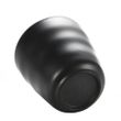TEA CUP 70MM MATTE BLACK MELAMINE, KATACHIWARE