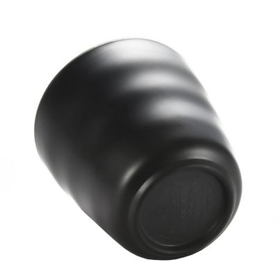 TEA CUP 70MM MATTE BLACK MELAMINE, KATACHIWARE