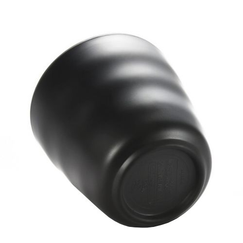 TEA CUP 70MM MATTE BLACK MELAMINE, KATACHIWARE